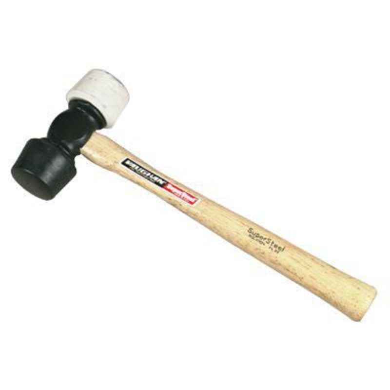 24 oz Rubber Mallet, 14 Overall Length