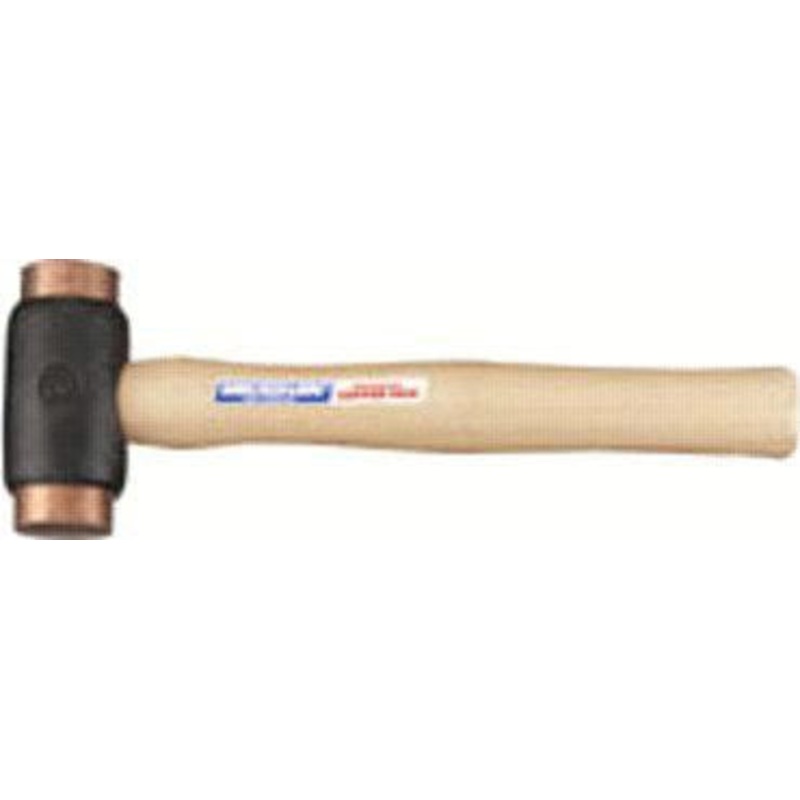 3 lb Copper Face Hammer, 12 Overall Length