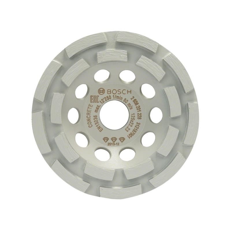 Bosch Powertool Accessories Best for Concrete Diamond Grinding Head 125mm