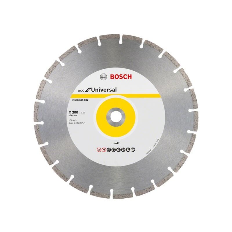 Bosch Powertool Accessories Eco for Universal Segmented Diamond Cutting Disc 300 x 22.23mm