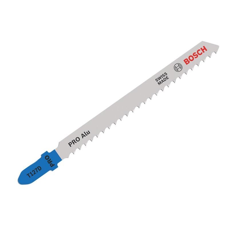 Bosch Powertool Accessories PRO Alu T127D Jigsaw Blade 100mm Pack of 5