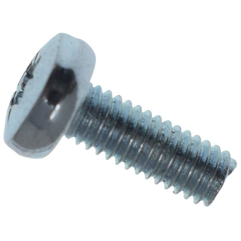 METALMATE Machine Screw Pozi Compatible Pan Head ZP M3 x 8mm Box 50
