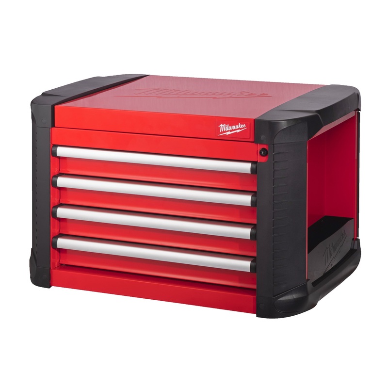 30 / 78 cm 4-Drawer Steel Storage Top Chest
