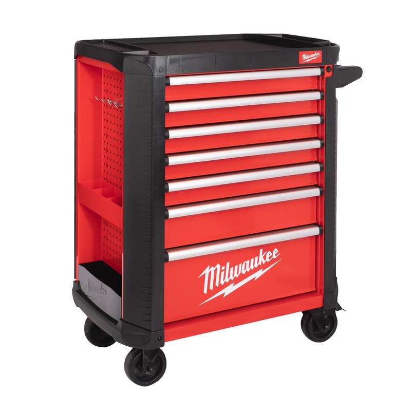 30 / 78 cm 7-Drawer Steel Storage Rolling Cabinet