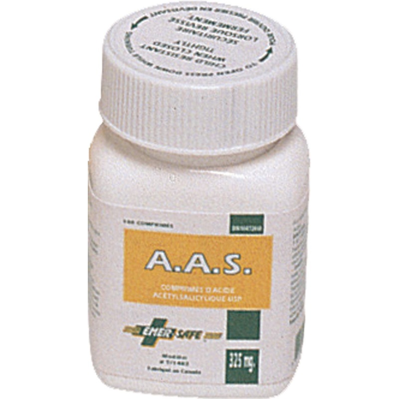 325Mg Asa Tablets 100/Bottle