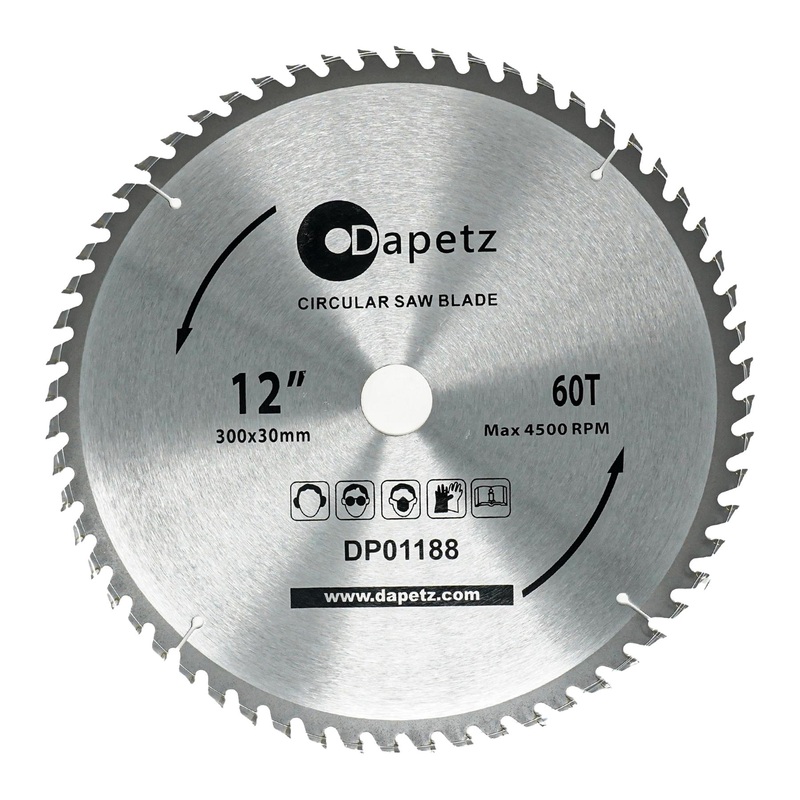 Circular Saw Blades TCT Disc Blades 40 & 60 Tungsten Tipped Teeth 300 x 30mm Pack of 2