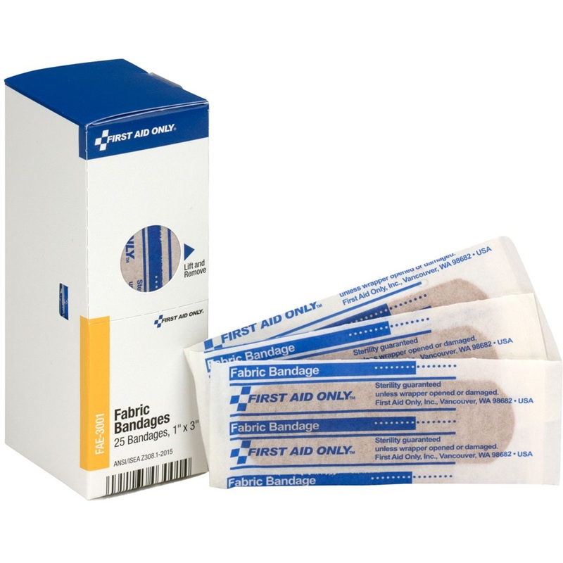 SmartCompliance Refill 1 x 3 Adhesive Fabric Bandages