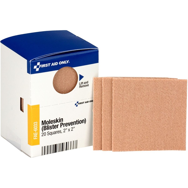 SmartCompliance Refill 2 x 2 Moleskin Blister Prevention