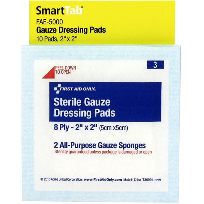 SmartCompliance Refill 2x2 Sterile Gauze Pads