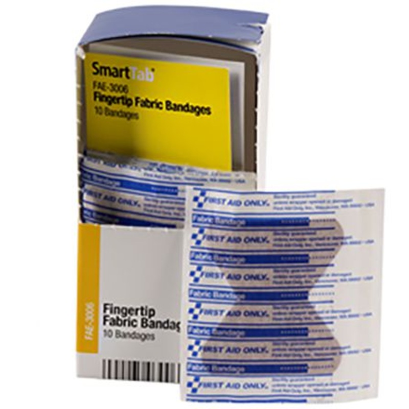 SmartCompliance Refill Fabric Fingertip Bandages