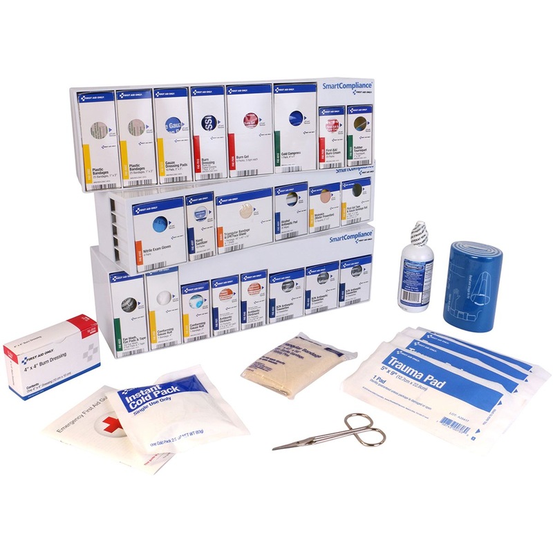 SmartCompliance RetroFit Business Without Medications, 50 Person, ANSI Compliant