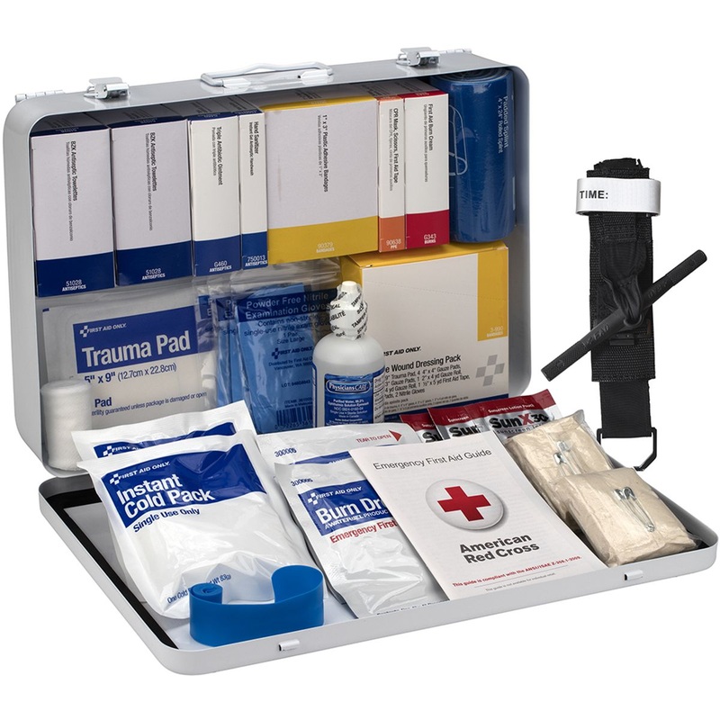 50 Person - Kent - First Aid Kit - Metal - ANSI 2021 Class B