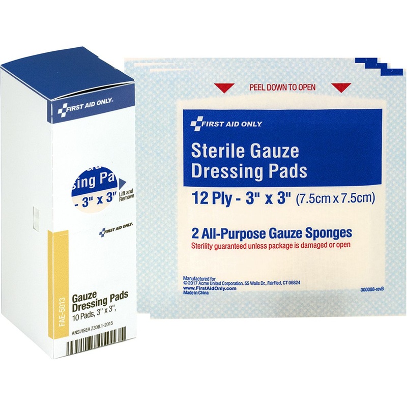 SmartCompliance Refill 3x 3 Sterile Gauze Pads