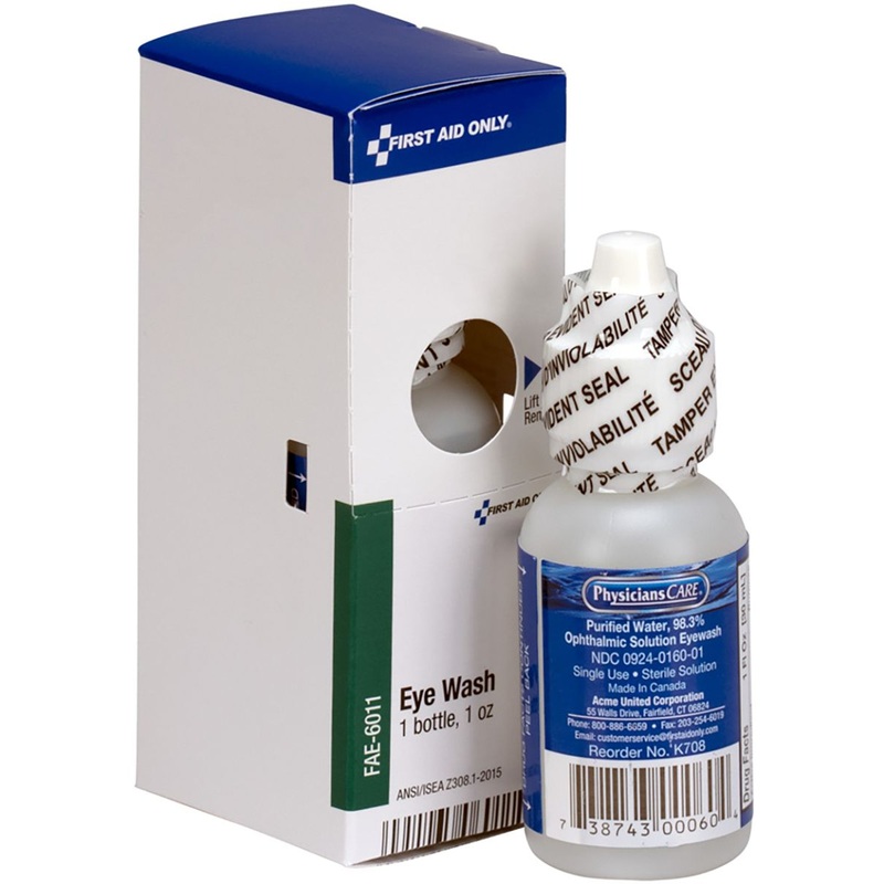 SmartCompliance Refill Eyewash, 1 oz. Bottle