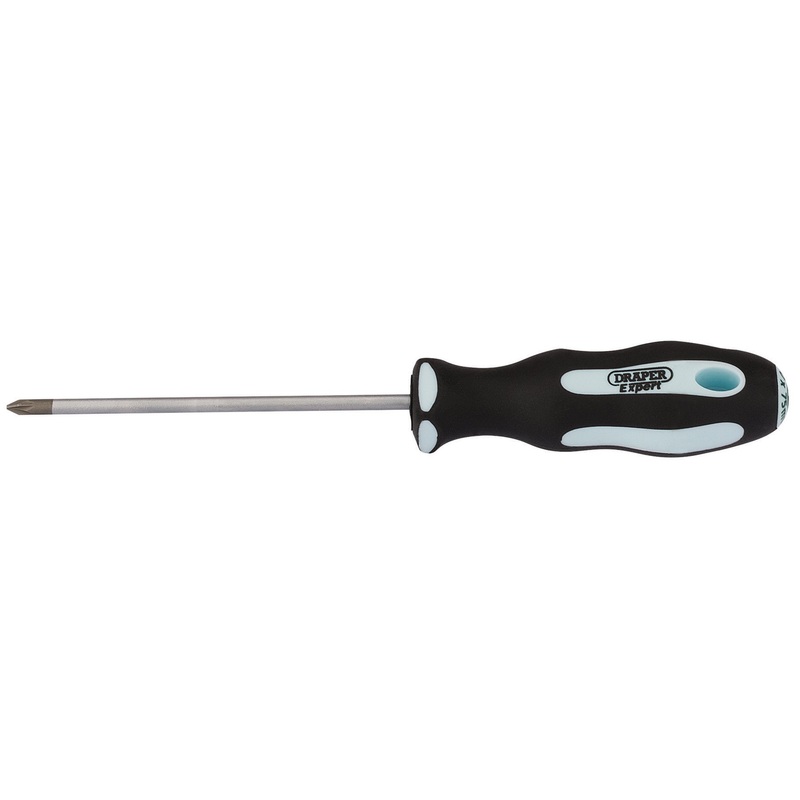 PZ TYPE Soft Grip Screwdriver, No.0 x 75mm