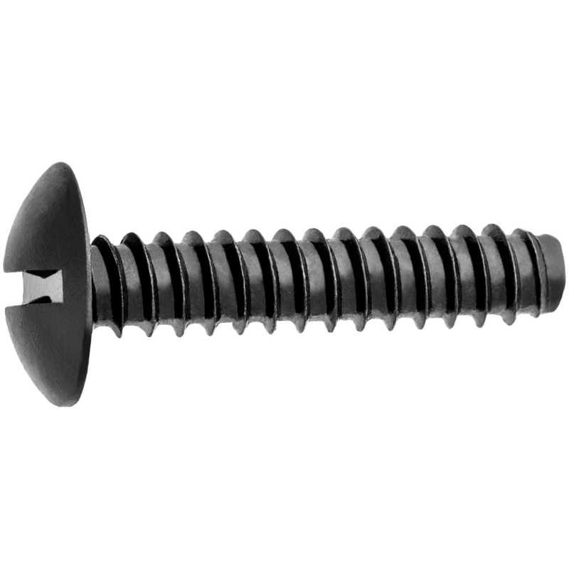 Slotted Truss Head License-Pl Screw 1/4-14