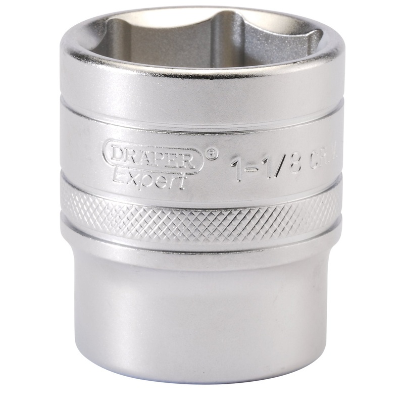 6 Point Imperial Socket, 1/2 Sq. Dr., 1.1/8