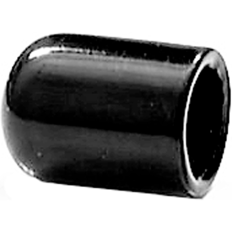 Vinyl Vacuum Cap Black For 3/8 Diameter. Tube