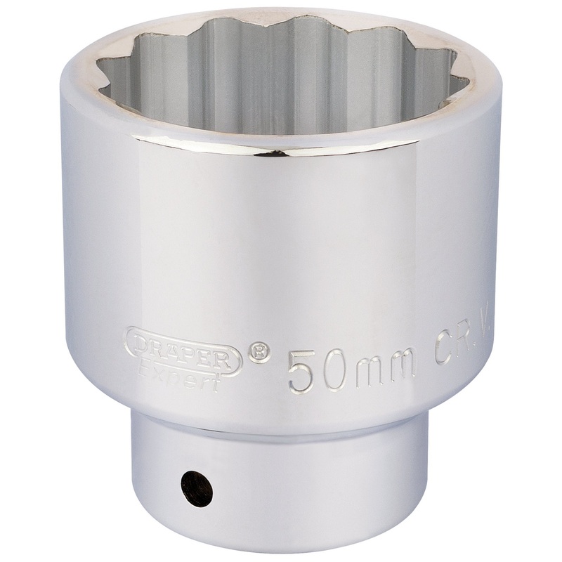 12 Point Socket, 3/4 Sq. Dr., 50mm