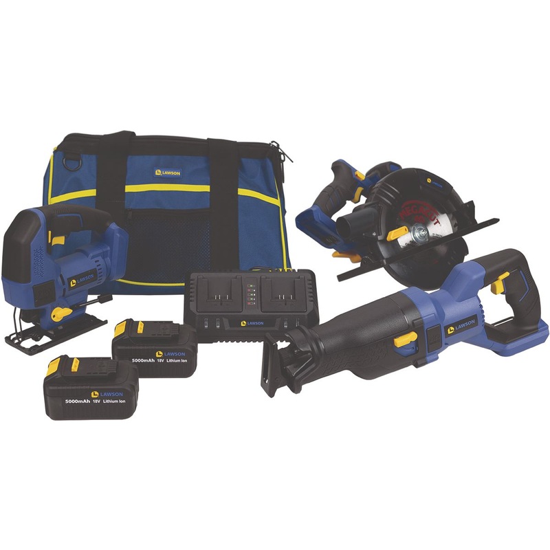 18V 3-Tool Cutting Tool Kit