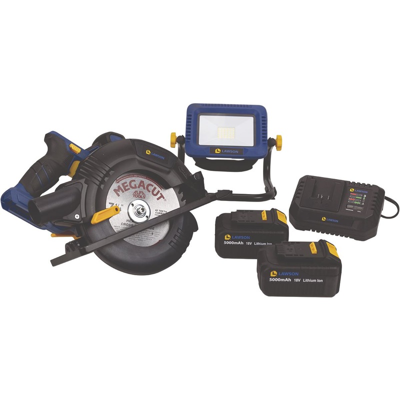 18V Circular Saw Kit with Flood Light