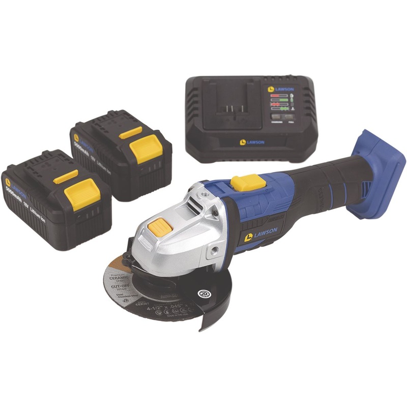 18V Right Angle Grinder Kit