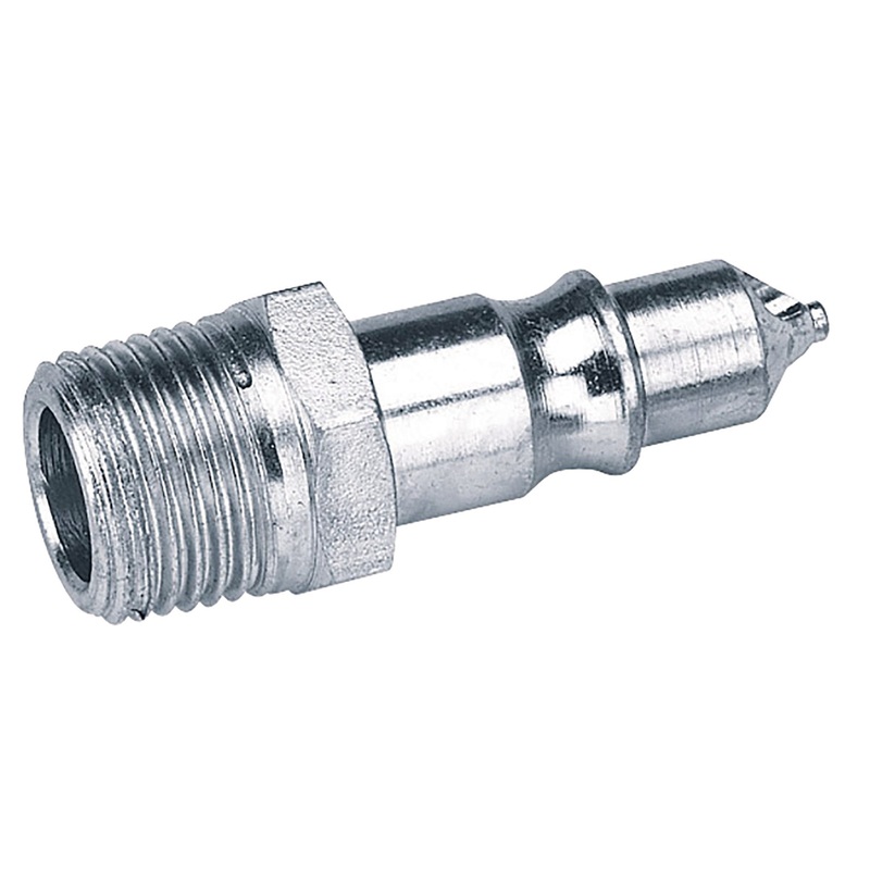 1/2 Male Thread Air Line Screw Adaptor Connectors (Pack of 2)