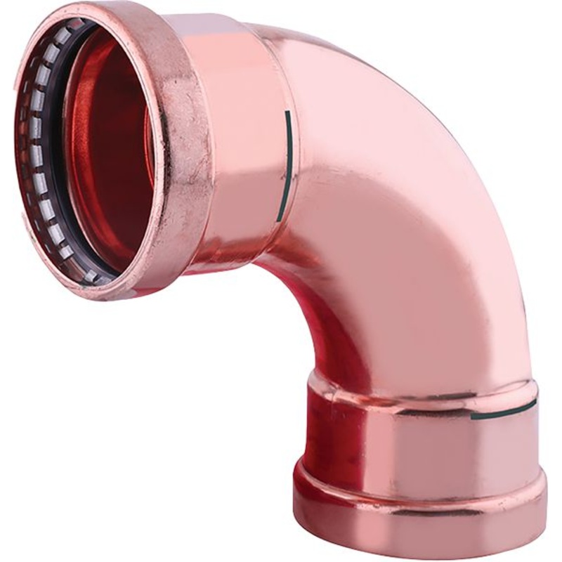 90 Copper Elbow, 3 x 3