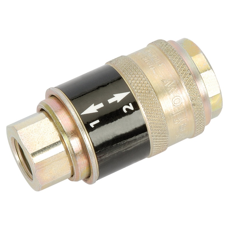 1/4 BSP Female Parallel 'Safeflow' Air Line Coupling