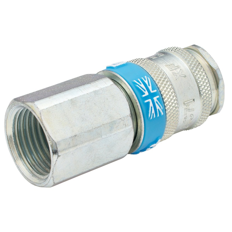 1/2 BSP Parallel Euro Coupling Female Thread (Sold Loose)