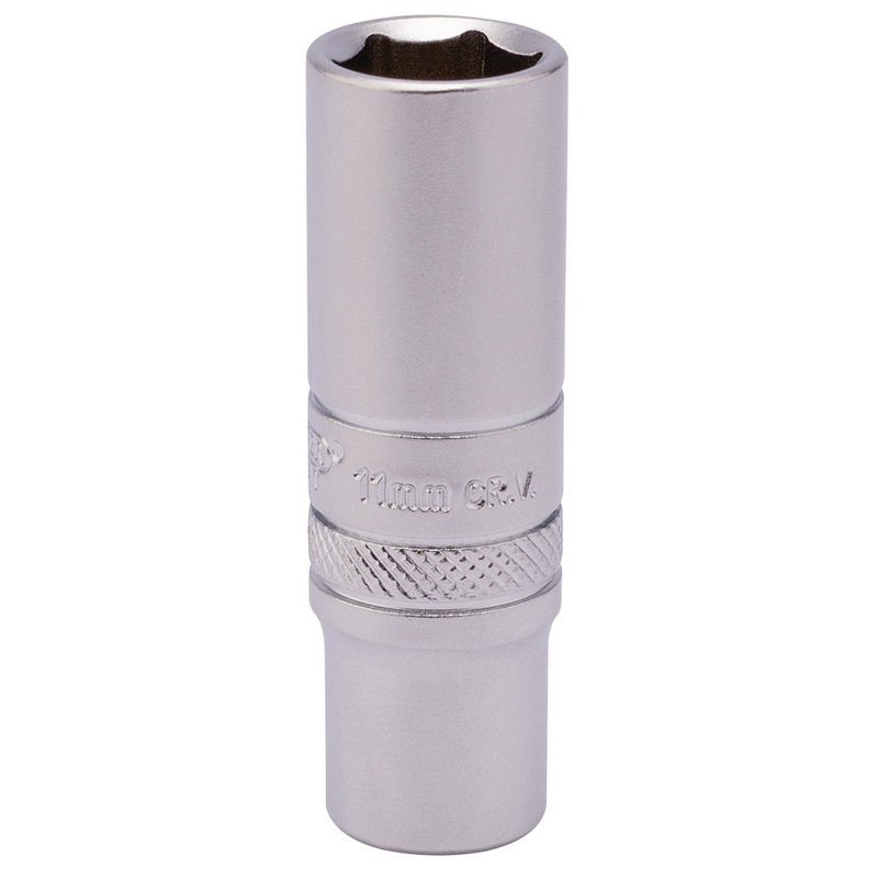 6 Point Deep Socket, 1/4 Sq. Dr., 11mm
