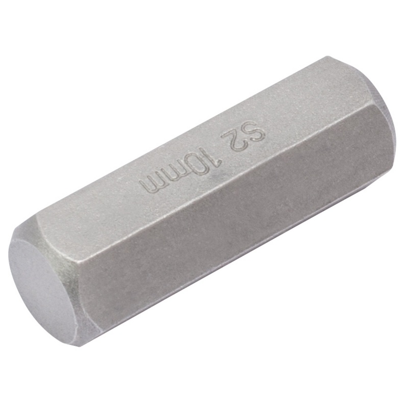 10mm x 30mm Hexagonal 10mm Insert Bit for Mechanics Bit Sets