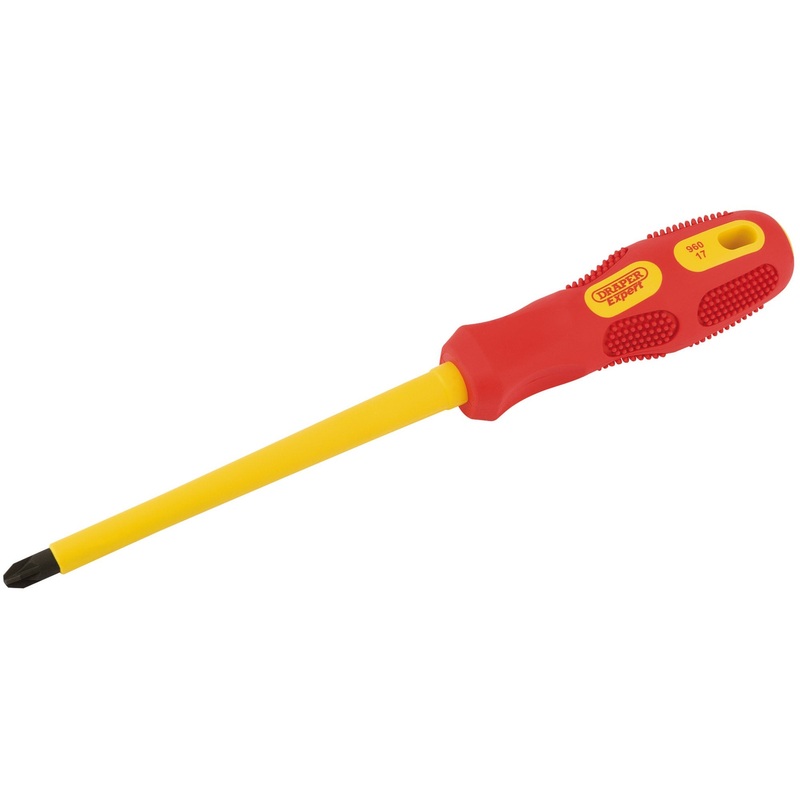VDE Approved Fully Insulated PZ TYPE Screwdriver, No.3 x 150mm